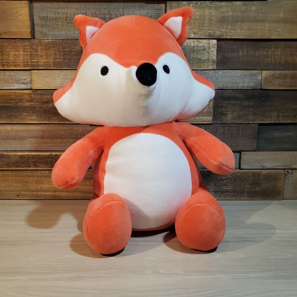Miniso Life Soft Plush Fox Plush Orange White 12" Kawaii Squishy Soft Toy w/Tag